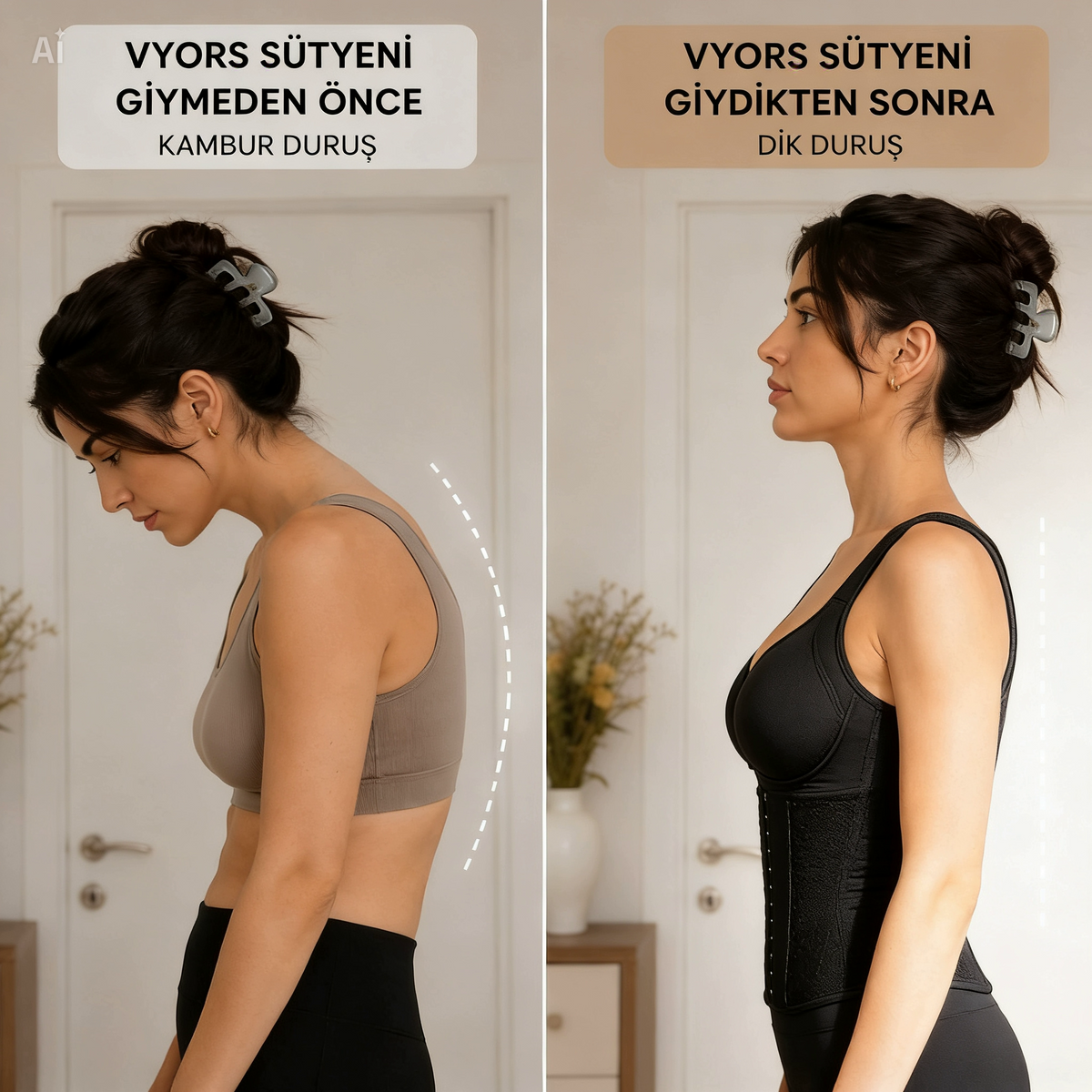 Vyors Duruş Düzeltici Sütyen